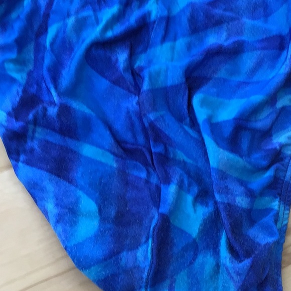 Ceres Blue Racerback Swimsuit - Picture 7 of 11